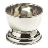 Col Ichabod Conk CHROME Shave Mug cup bowl with Colonel Conk Shaving Soap