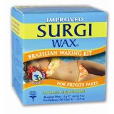 Surgi-wax Brazilian Waxing Kit For Private Parts