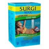 Surgi-wax Caramel Gold Cold Wax For Body, Legs And Face