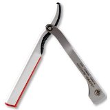 Dovo Shavette Straight Razor Steel Handle