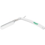 Dovo Inox White Handle Stainless Steel Razor