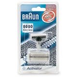 Braun 8000 Activator Combi-Pack Foil and Cutterblock Replacement Parts for Braun's Activator Razor Models 8595 and 8585