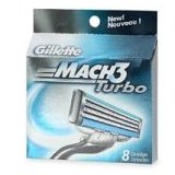 Gillette Mach3 Turbo Cartridges with Aloe & Vitamin E