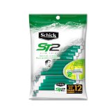 ST2 Schick Disposable Razor, Sensitive for Men