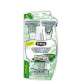 Schick Quattro Titanium Sensitive 4 Blade Disposable Razors with Aloe