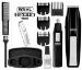 Wahl 5537-1801 Cordless Battery Operated Beard Trimmer with Bonus Ear, Nose and Brow Trimmer