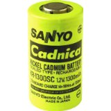 NiCd Shaver Battery with easy solder tabs