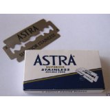 100 Astra Superior Stainless Double Edge Safety Razor Blades 
