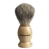 His Tweezerman Deluxe Shaving Brush