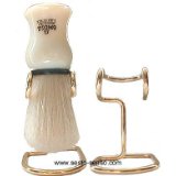 Omega Gold Tone Shaving Brush Stand